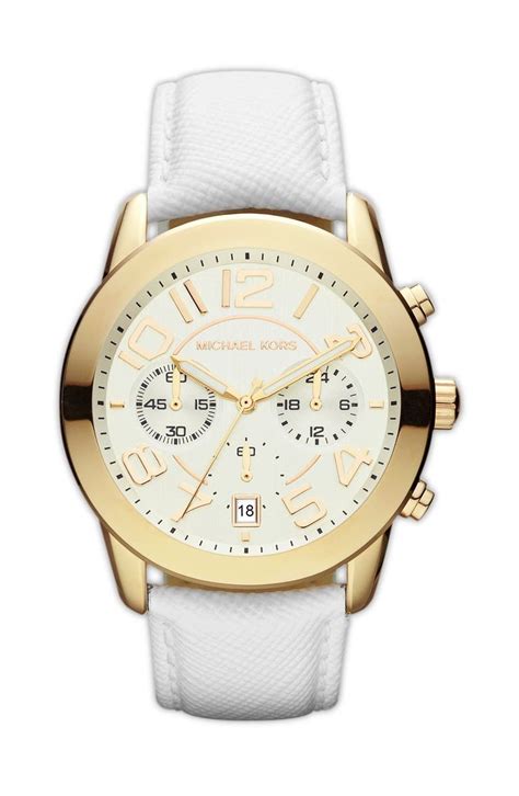 michael kors chronograph leather strap watch 41mm|replacement Michael Kors Watch strap.